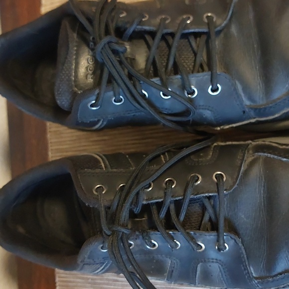 Mens black Rockport lace up shoes - Picture 3 of 6